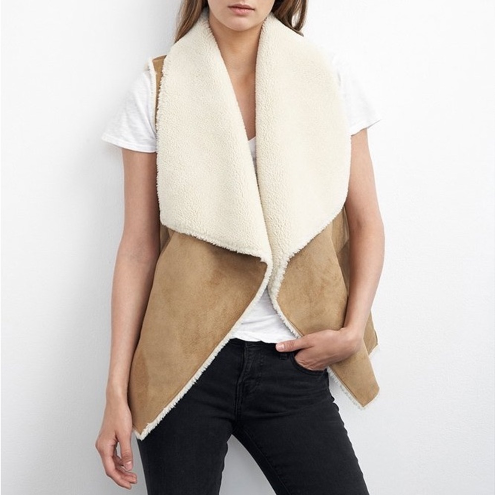 Velvet by Graham & Spencer Shearling Vest
